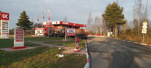 Gas station Gas station Ukoil, Velizg, photo