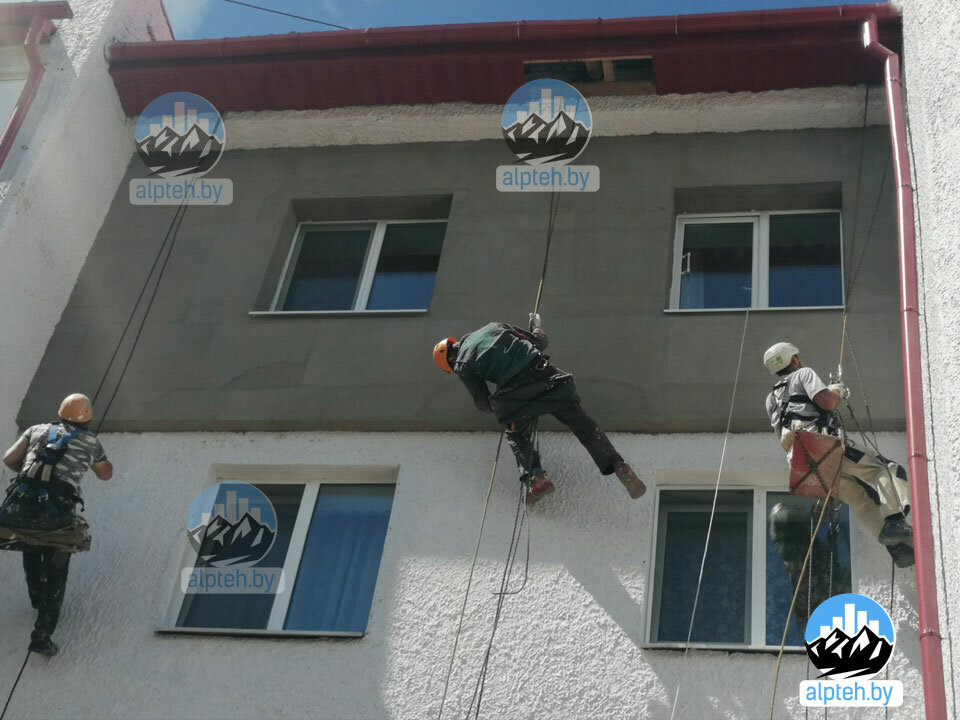 Industrial mountaineering Alptekhnologii - promyshlenny alpinizm, Minsk, photo