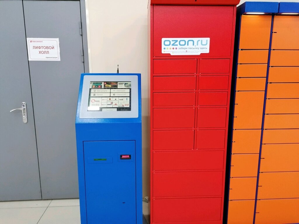 Parcel automat Ozon Box, Novosibirsk, photo