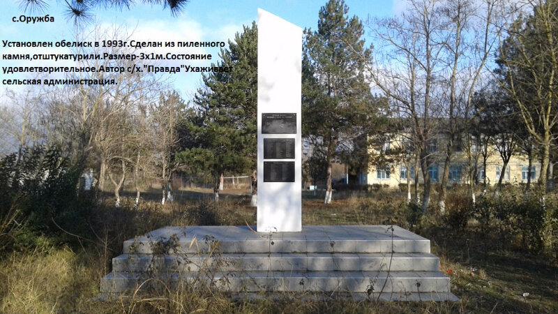 Monument, memorial Обелиск памяти воинов, павших в Великой Отечественной войне, Republic of Dagestan, photo