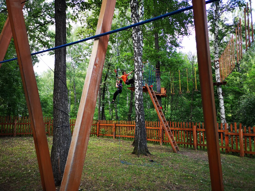 Верёвочный парк Храбрая белка, Лениногорск, фото