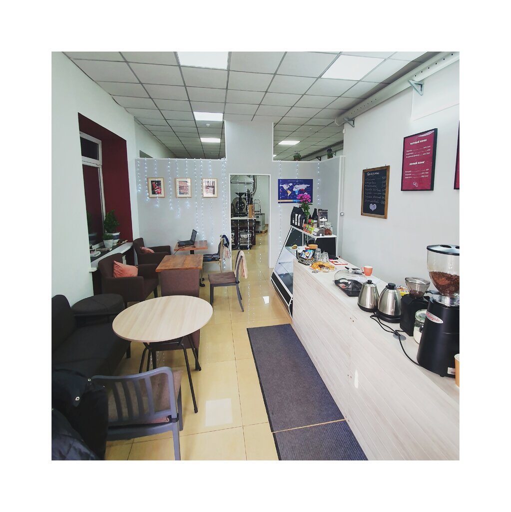 Coffee shop Unicof Roastery, Almaty, photo