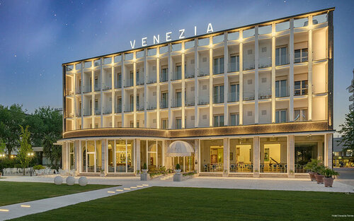Внешний вид отеля Hotel Venezia Terme в Абано-Терме, фото 1