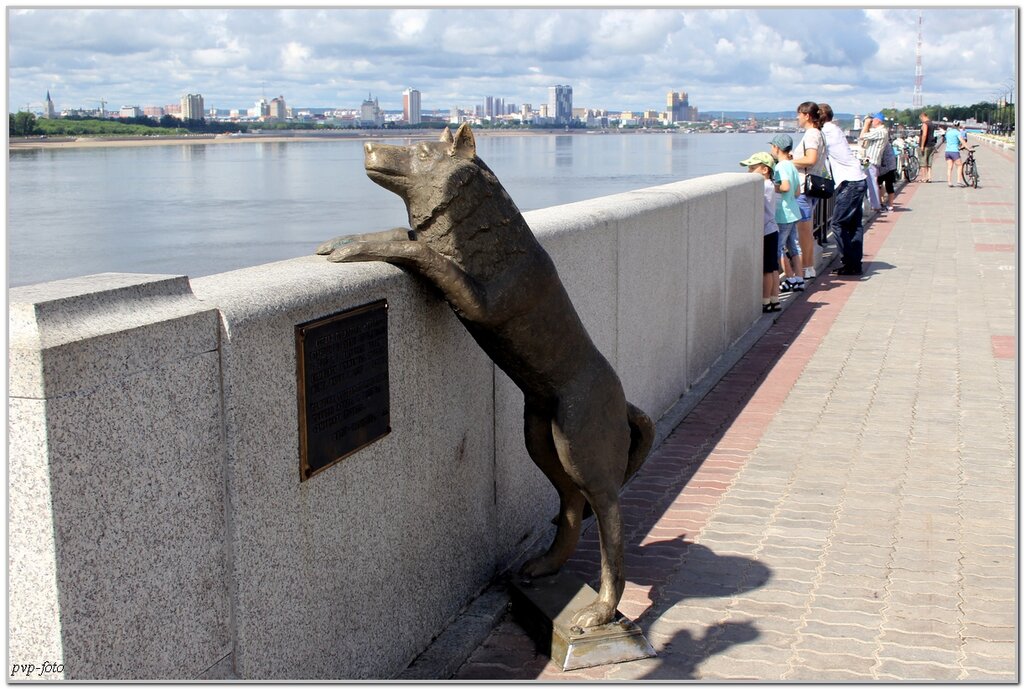Escultura de genero Собаке по кличке Дружок, , foto