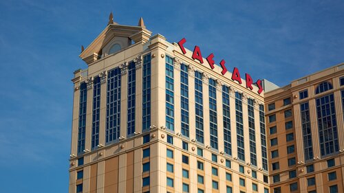 Внешний вид отеля Caesars Atlantic City Resort & Casino в Атлантик-Сити, фото 2