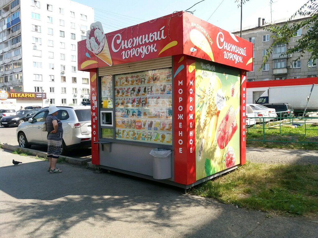 Мороженое Снежный городок, Новокузнецк, фото
