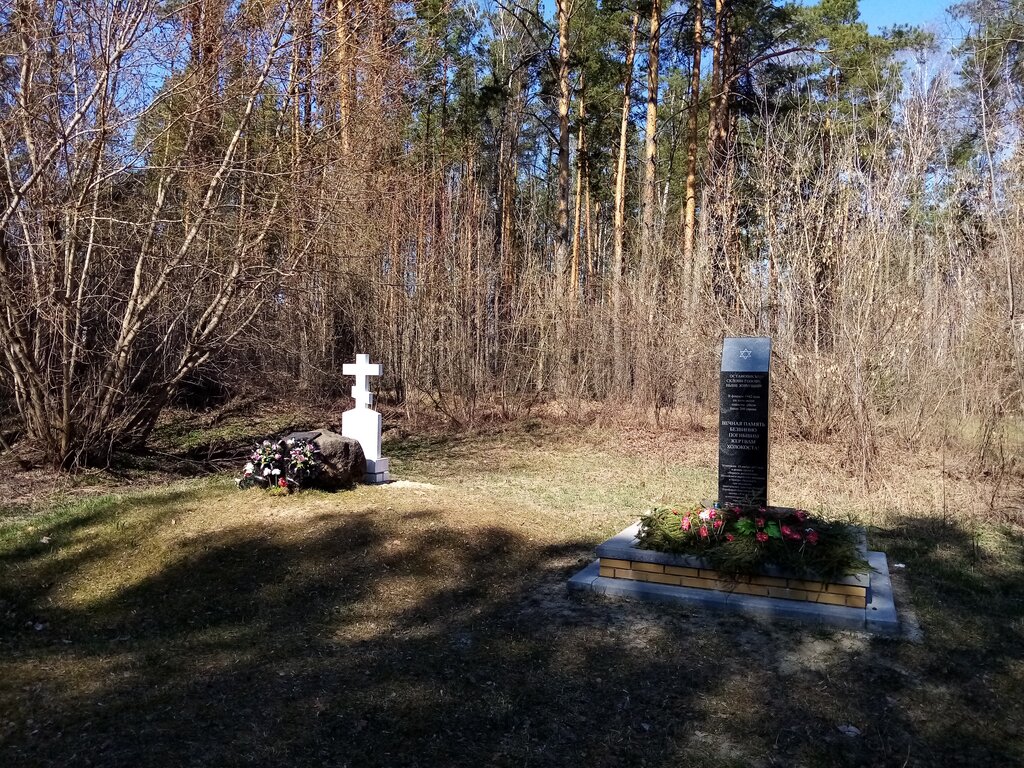 Monumento, memorial Места растрела мирных житилей и евреев, , foto