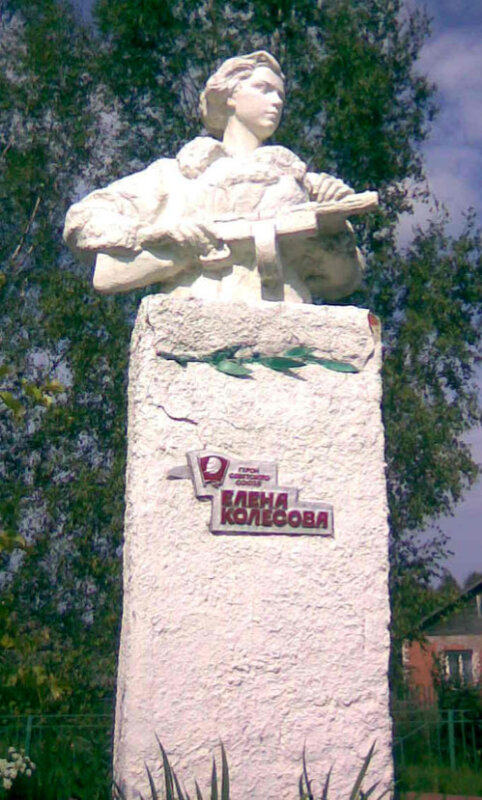 Monumento, memorial Герой Советского Союза Е. Колесова, , foto