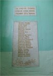 В память о выпускниках школы, погибших в годы Великой Отечественной Войны (ул. Калинина, 28, Серов), мемориальная доска, закладной камень в Серове