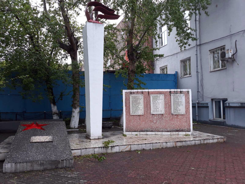 Monument, memorial Участникам Великой Отечественной войны ОАО Краслесмаш, Krasnoyarsk, photo