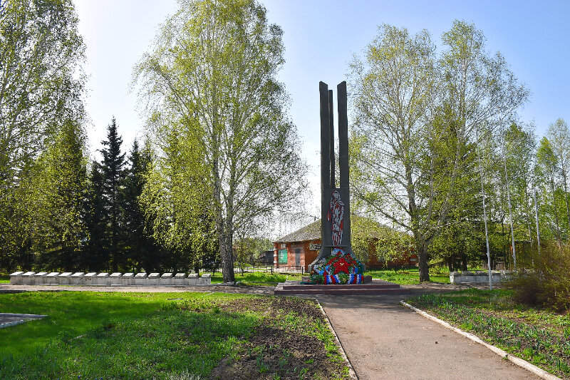 Monument, memorial Мемориальный комплекс воинам, погибшим в годы Великой Отечественной войны, Altai Krai, photo