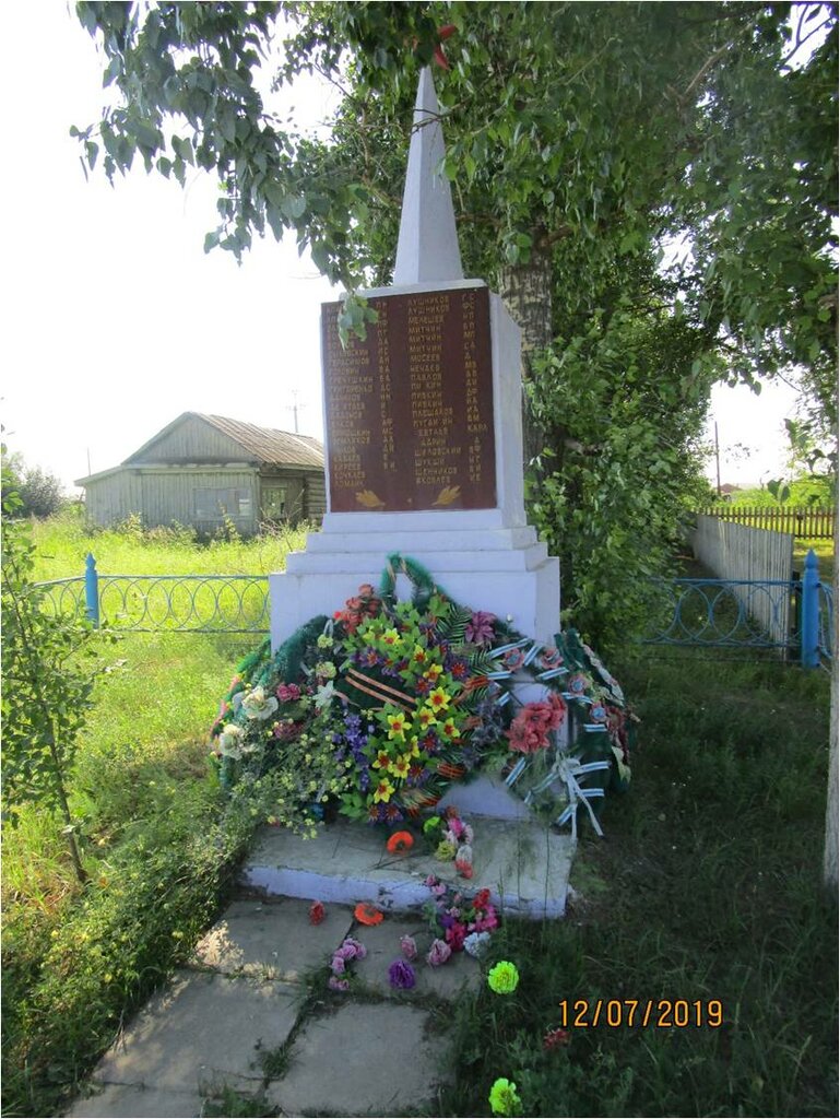 Monument, memorial Обелиск воинам-землякам, погибшим в годы Великой Отечественной войны, Novosibirsk Oblast, photo