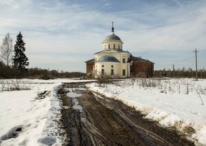 Церковь Воскресения Христова в Воскресенском-Собакино (Садовая ул., 16А, село Красная Гора), православный храм в Тверской области