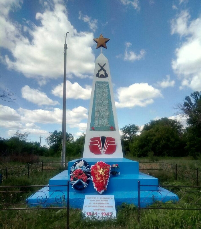 Monument, memorial Погибшим односельчанам в годы Великой Отечественной войны, Saratov Oblast, photo