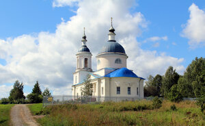 Церковь Казанской иконы Божией Матери (Vladimir Region, Kolchuginskiy rayon, munitsipalnoye obrazovaniye Razdolyevskoye, selo Zavalino), iglesia ortodoxa