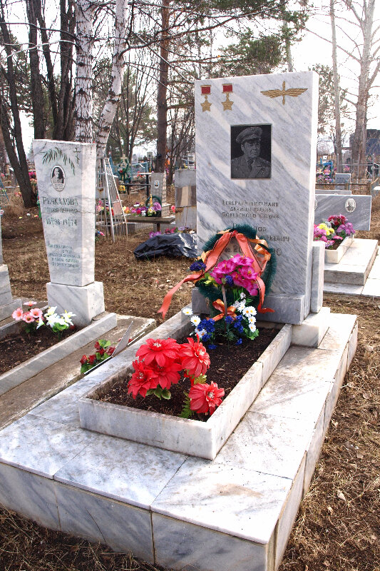 Monument, memorial Герой Советского Союза Г.А. Речкалов, Sverdlovsk Oblast, photo