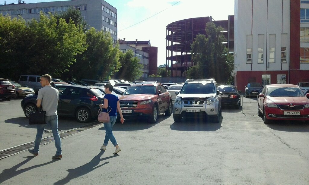 Parking lot Parking lot, Chelyabinsk, photo