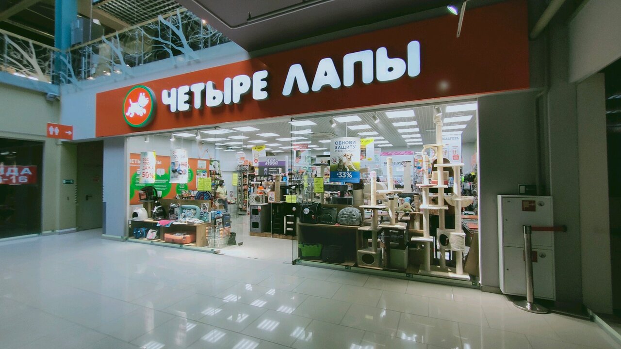Магазин Четыре Лапы Ярославль