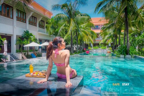 Внешний вид отеля Almanity Hoi An Wellness Resort в Дананге, фото 4