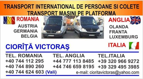 Transport International Romania Anglia Victoras Ciorata Yandex Maps