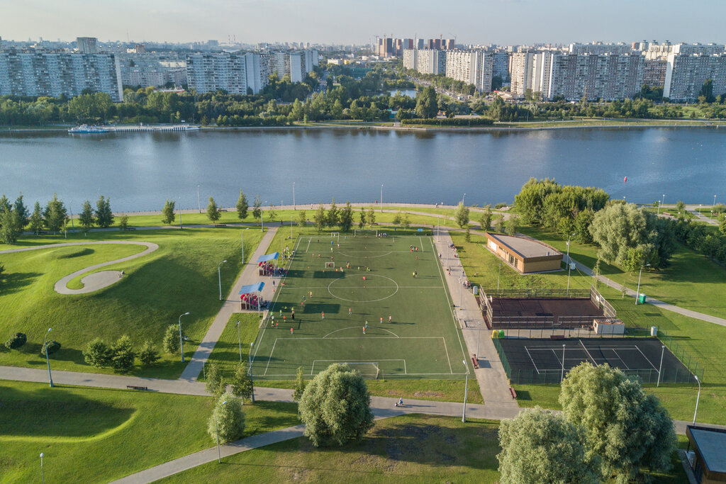 Братеевский каскадный парк в москве