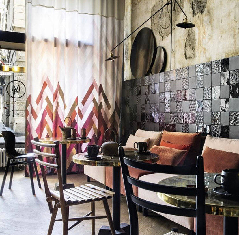 Bedding shop Gauze Fabric Design, Istanbul, photo