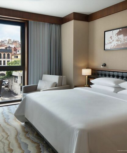 Внешний вид отеля Sheraton Istanbul City Center в Бейоглу, фото 2