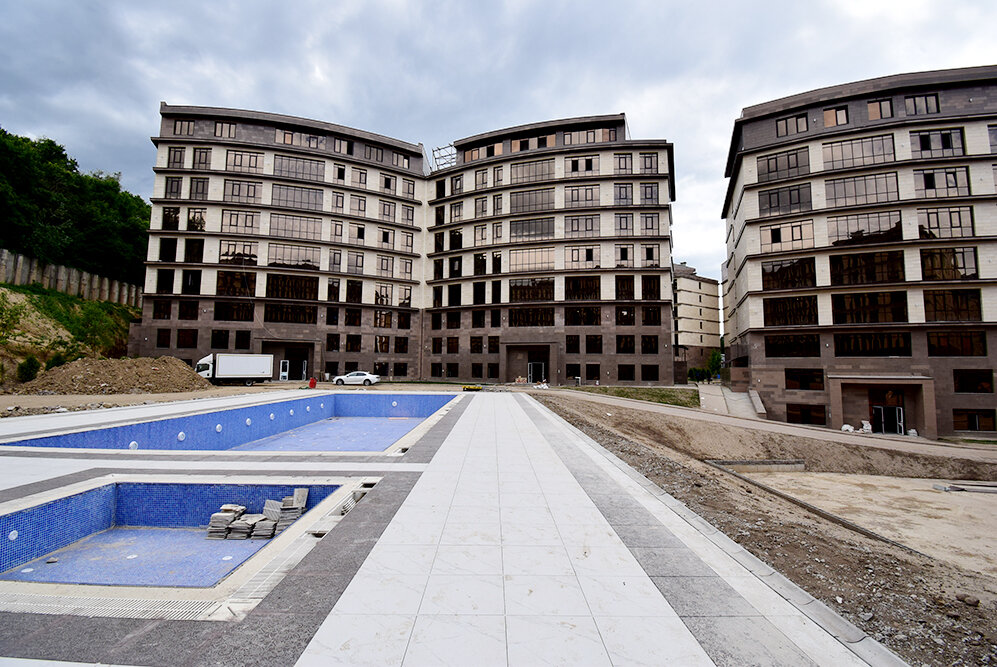 Housing complex. housing complex - Sakura - Almaty, photo 1. Maps. 