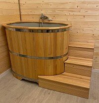 Construction of baths and saunas Big Master, Saint Petersburg, photo