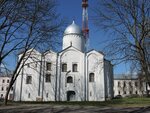 Церковь Иоанна Предтечи на Опоках (Ильина ул., 1А, Торговая сторона), православный храм в Великом Новгороде
