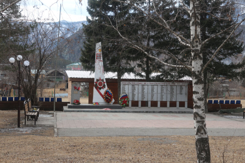 Жанровая скульптура Мемориал ВОВ, Республика Алтай, фото