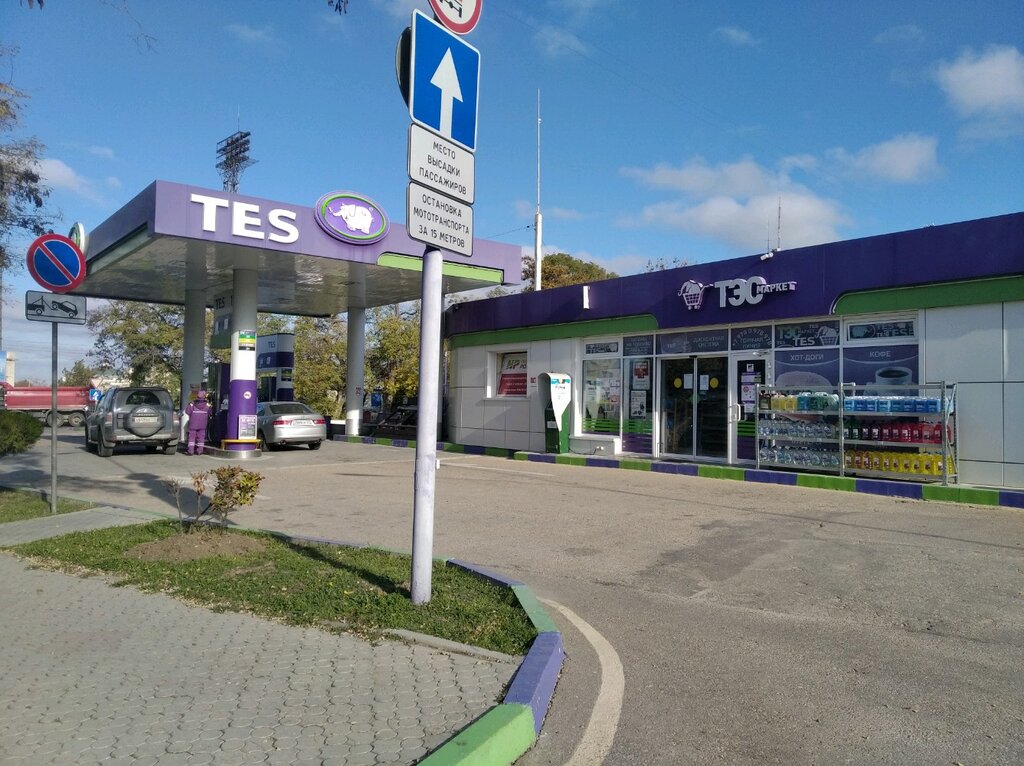 Карта заправок тэс