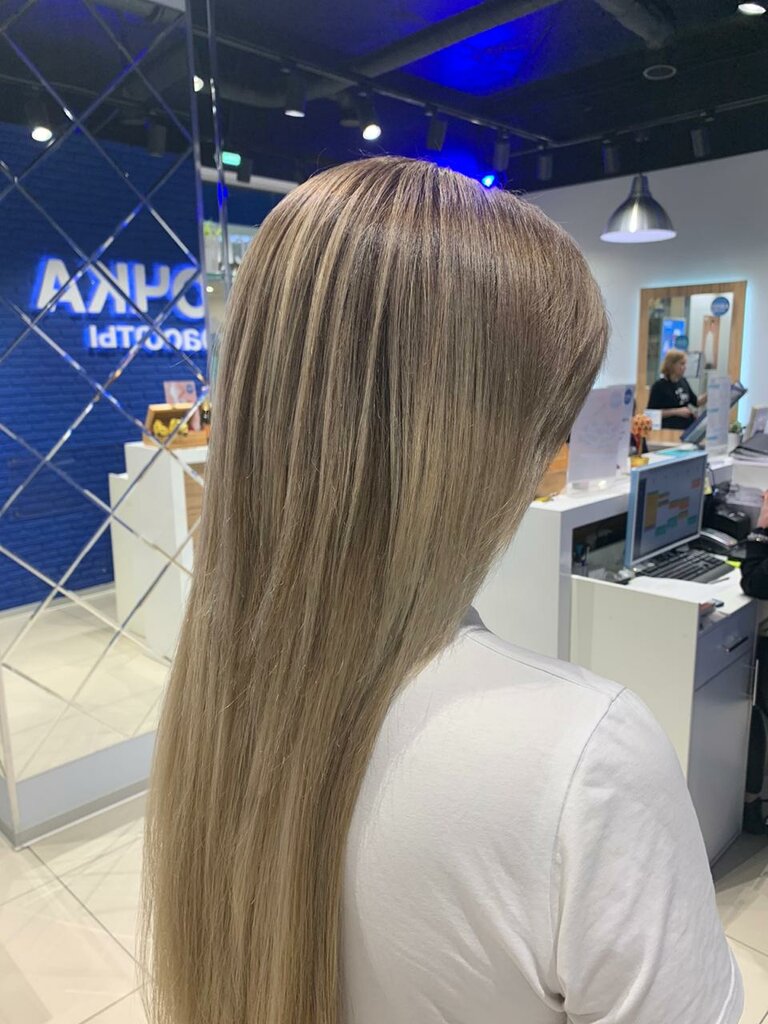 Matrix блондирование длины