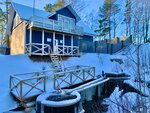 Коттедж с Банями у Медного озера (No:1, derevnya Medny Zavod), resort oteller, tesisler  Saint‑Petersburg ve Leningradskaya oblastından