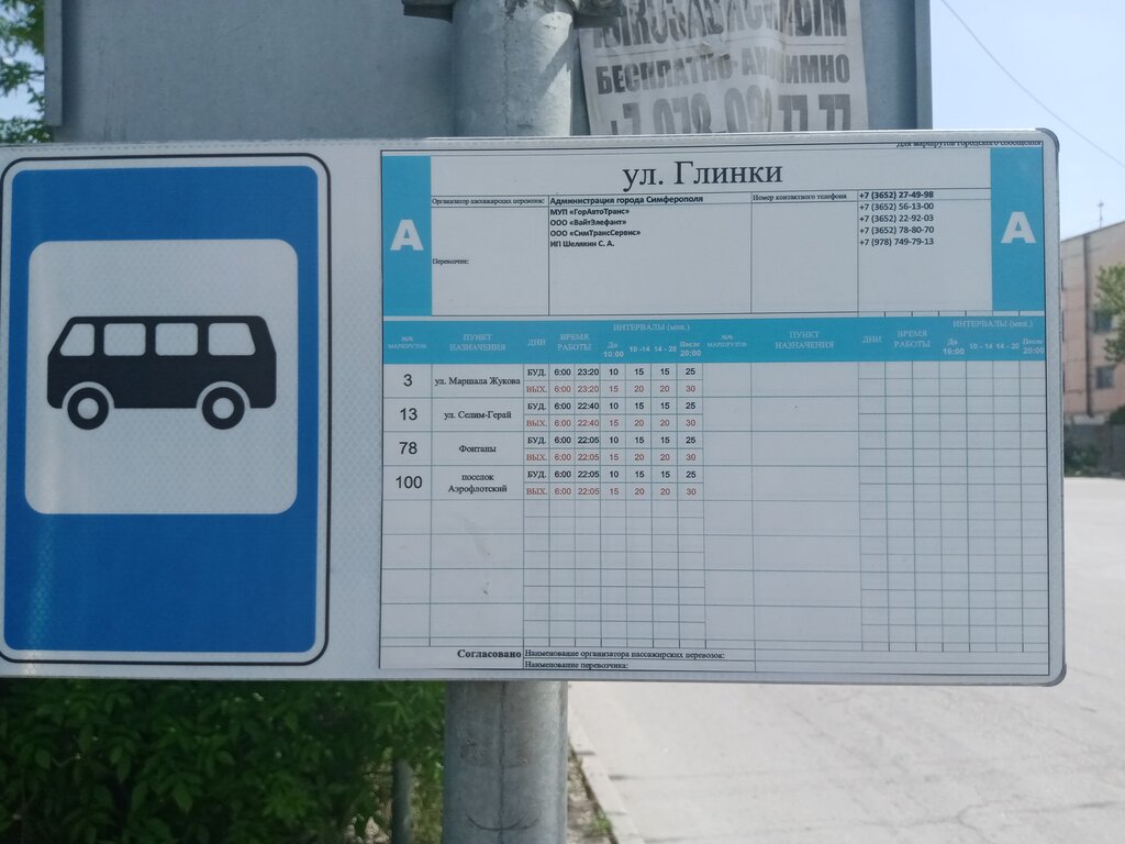 Симферополь ул глинки 67 г карта