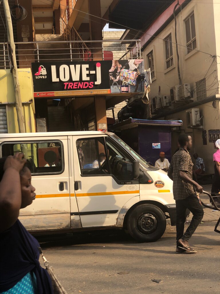 Clothing store Love J Trends, Accra, photo