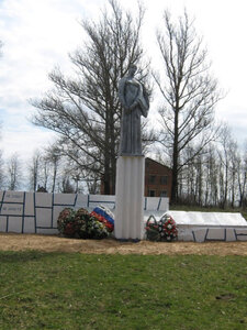 Мемориал землякам, павшим в боях за Родину в 1941-1945 гг. (Smolensk Region, Rudnyanskiy munitsipalny okrug, derevnya Sherovichi), monument, memorial