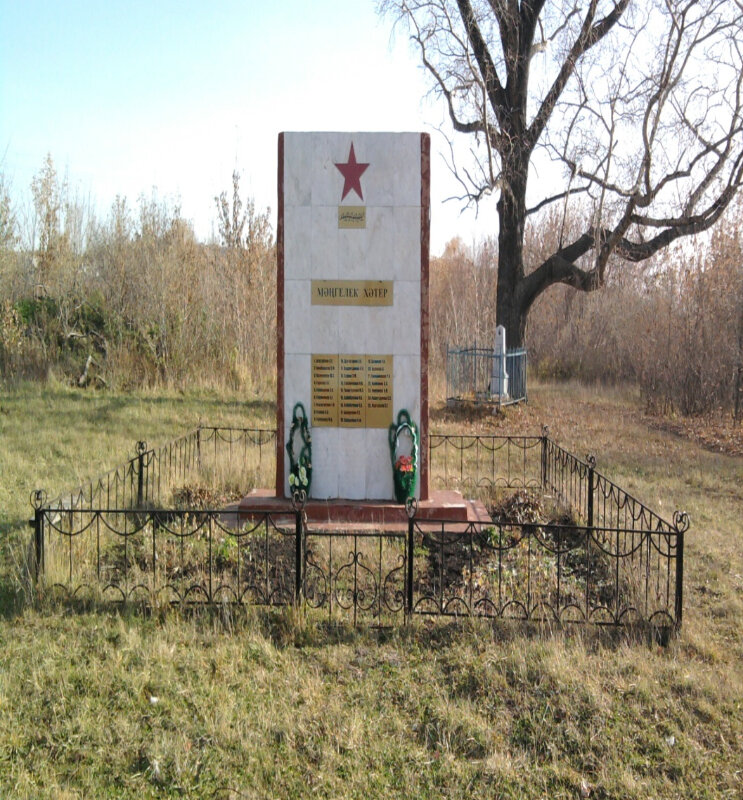 Monument, memorial Обелиск павшим односельчанам в годы Великой Отечественной войны, Republic of Bashkortostan, photo