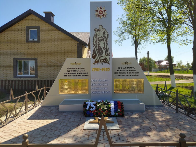 Monument, memorial Обелиск односельчанам, погибшим в годы Великой Отечественной войны, Republic of Tatarstan, photo