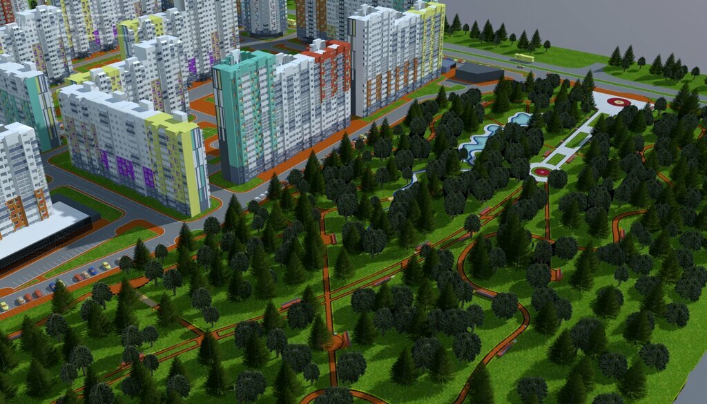 Жк акварель план застройки уфа