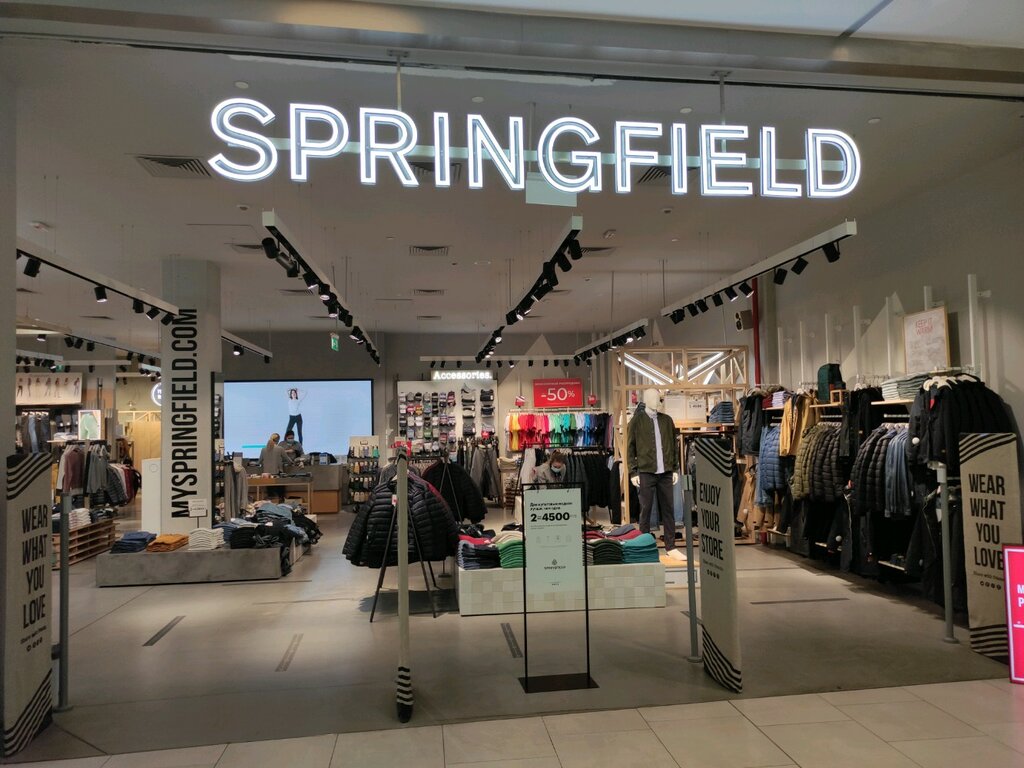 Springfield Одежда Магазины В Москве