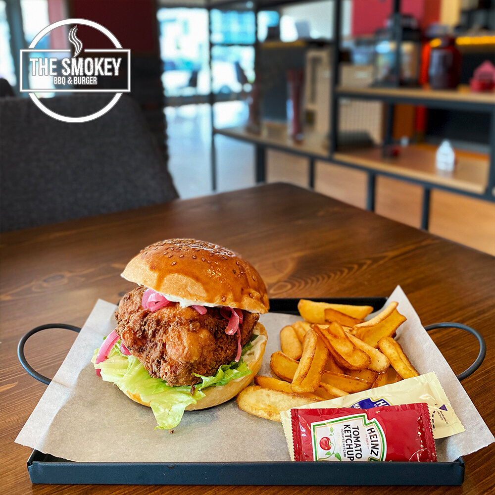 Restoran The Smokey BBQ & Burger, Antalya, foto