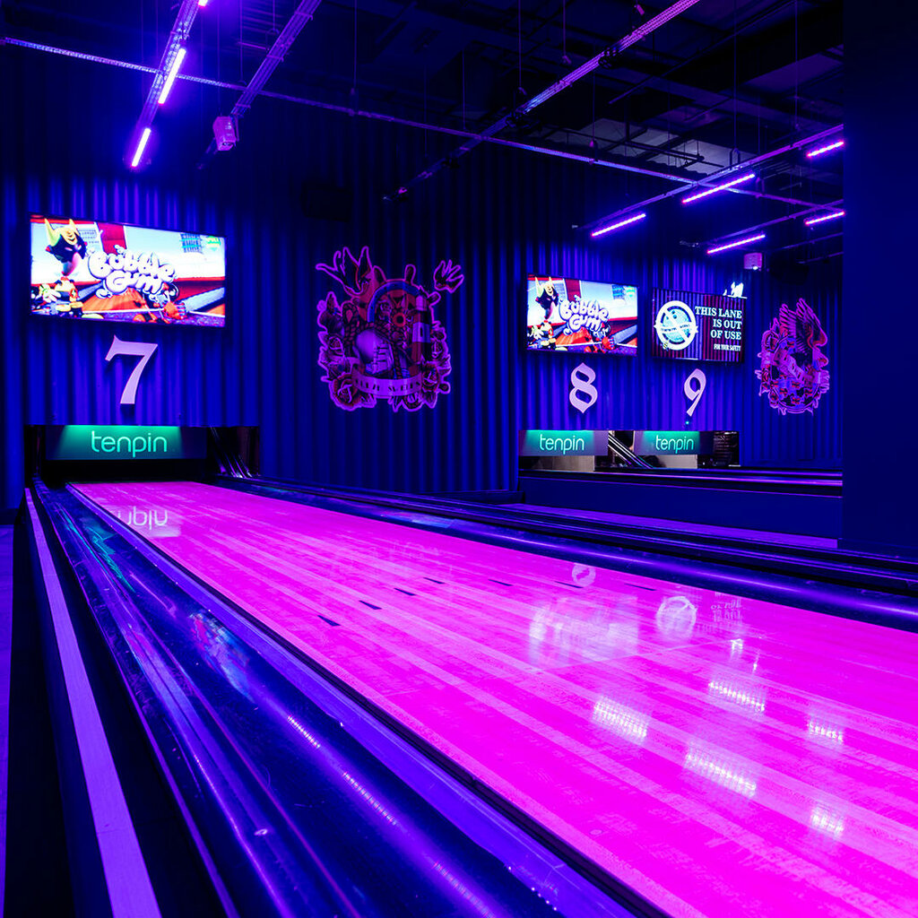 Bowling Tenpin Manchester Printworks, England, photo