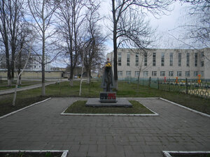 Мемориал Великой Отечественной войны (Kharkivska Region, Chuhuiv, mikroraion Aviator), monumento, memorial