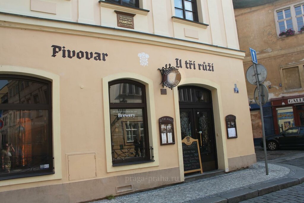 Bar, pub Пивоварня у трех роз, Prague, photo