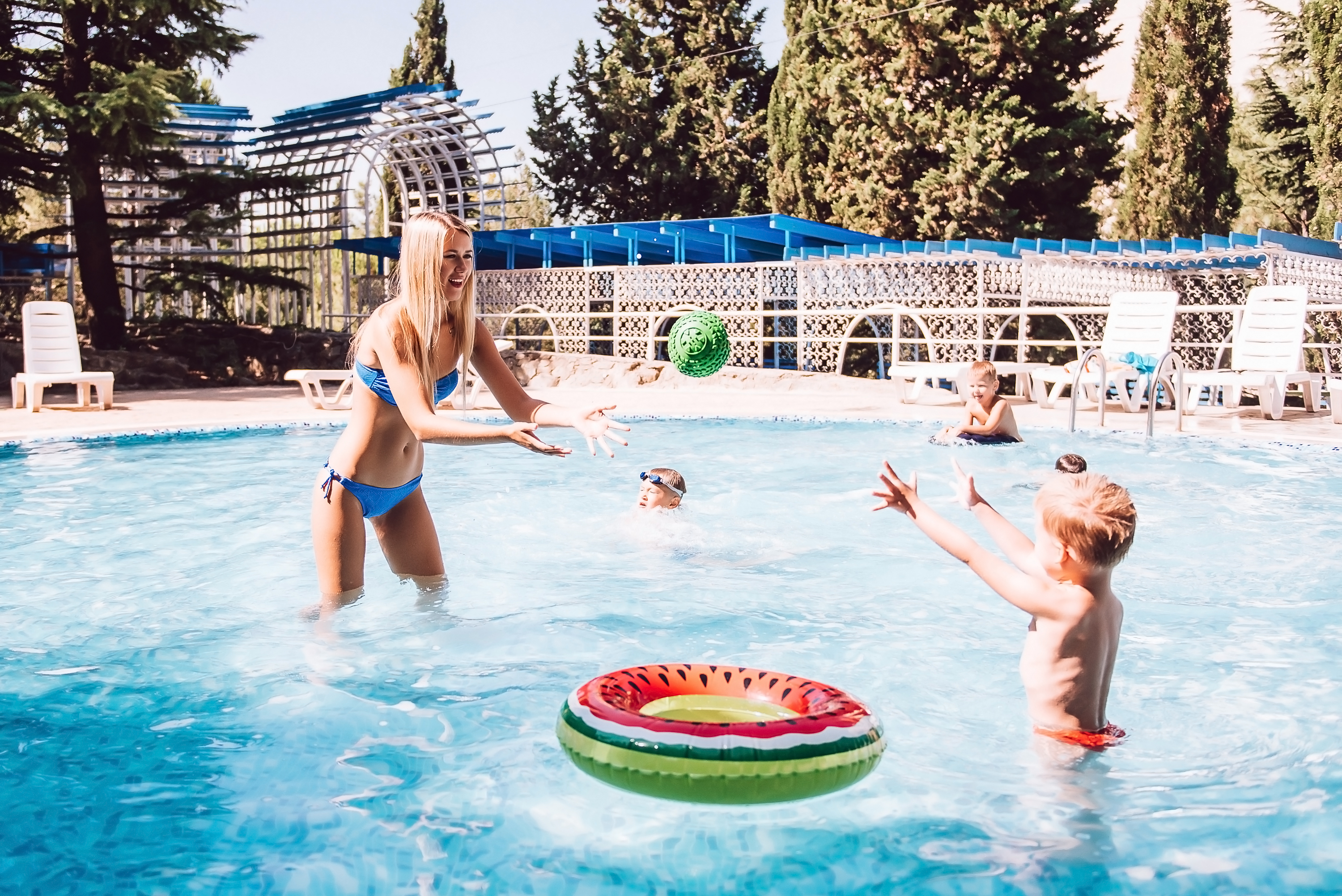 Фото Голубая волна