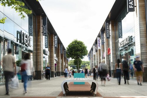 Shopping mall Whiteley Shopping, England, photo