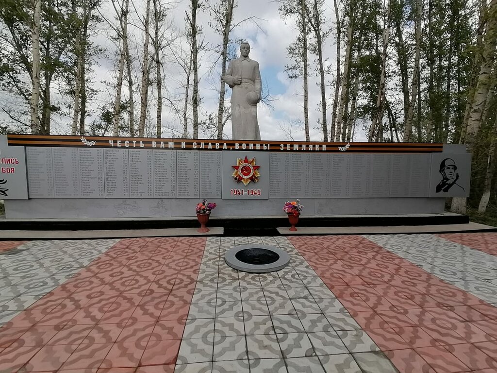 Monument, memorial Мемориал павшим, погибшим в годы Великой Отечественной войны, Novosibirsk Oblast, photo