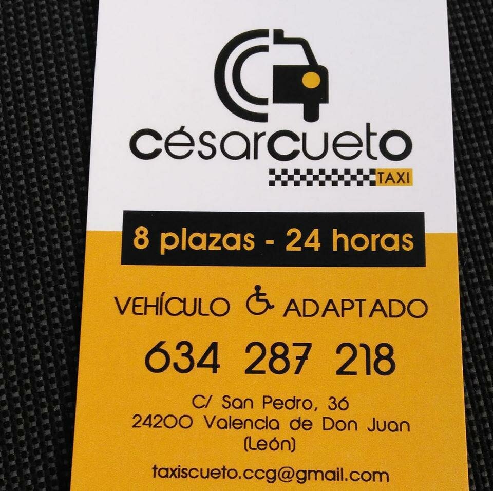 Такси в испании
