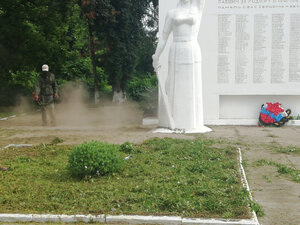 Родина-мать (Краснодарский край, Гулькевичский район, станица Скобелевская), памятник, мемориал в Краснодарском крае